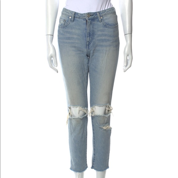 John Elliott Mid Rise Skinny Leg Jeans Size 25 EUC - Picture 4 of 4